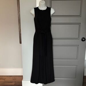 Kate Spade Ponte Elegant Black Sleeveless Jumpsuit